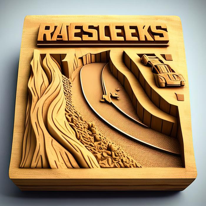 نموذج ثلاثي الأبعاد لآلة CNC ألعاب لعبة st Reckless Racing 2